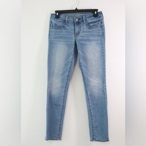 American Eagle Outfitters Sky Blue Skinny Jeans Sz. 4